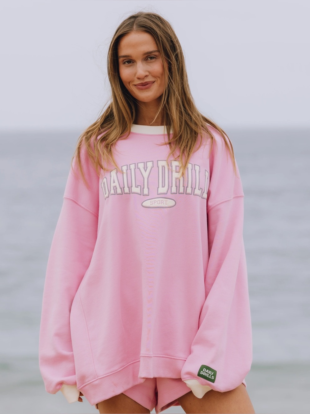Daily Drills Oversized Sport Crew